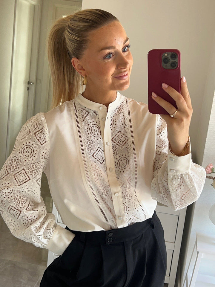 Dear Molly - Inge Shirt - Crème Skjorter 