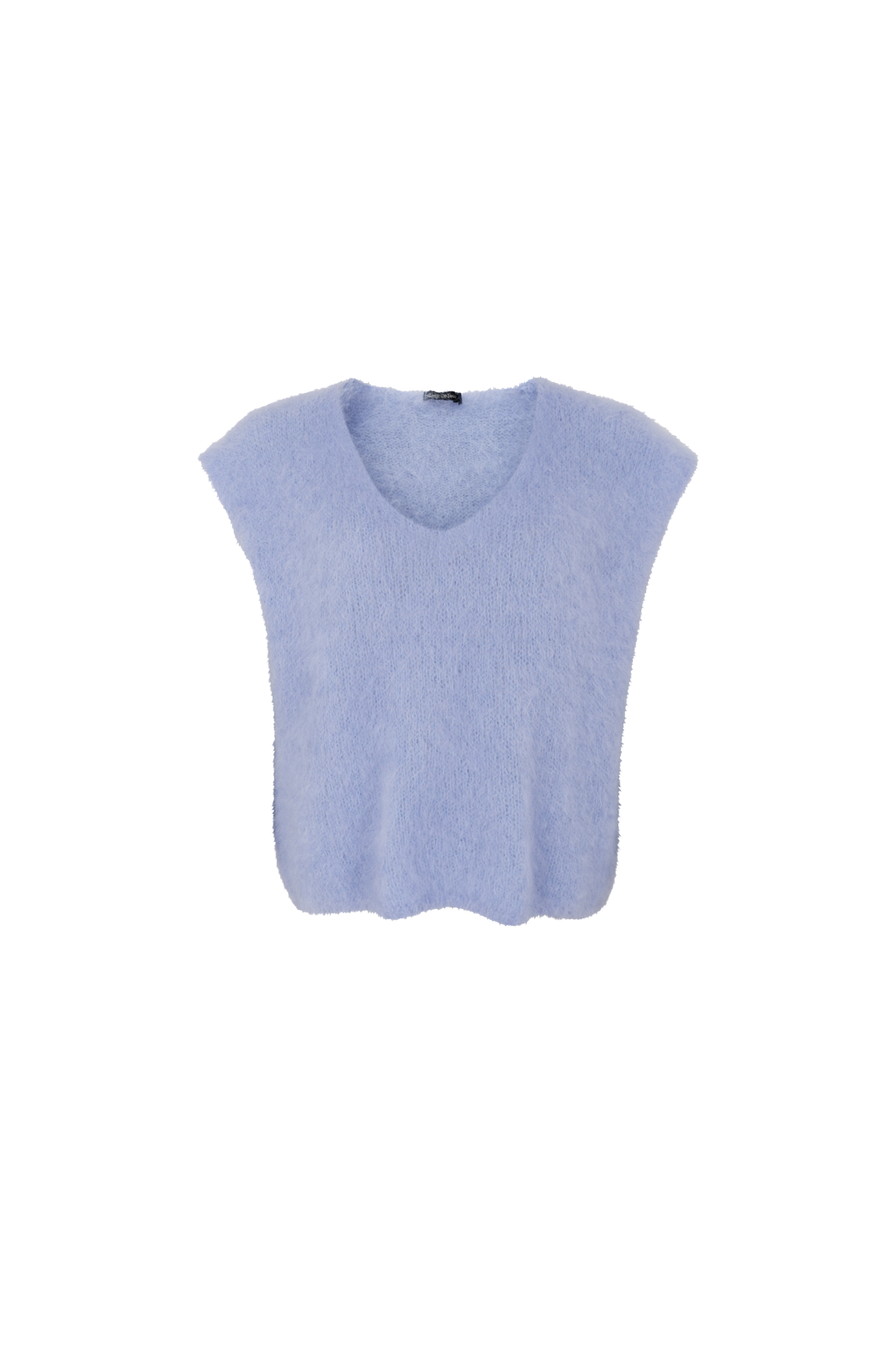 Black Colour - Bcbjoerk Pullover Vest 1252 - Lt. Blue