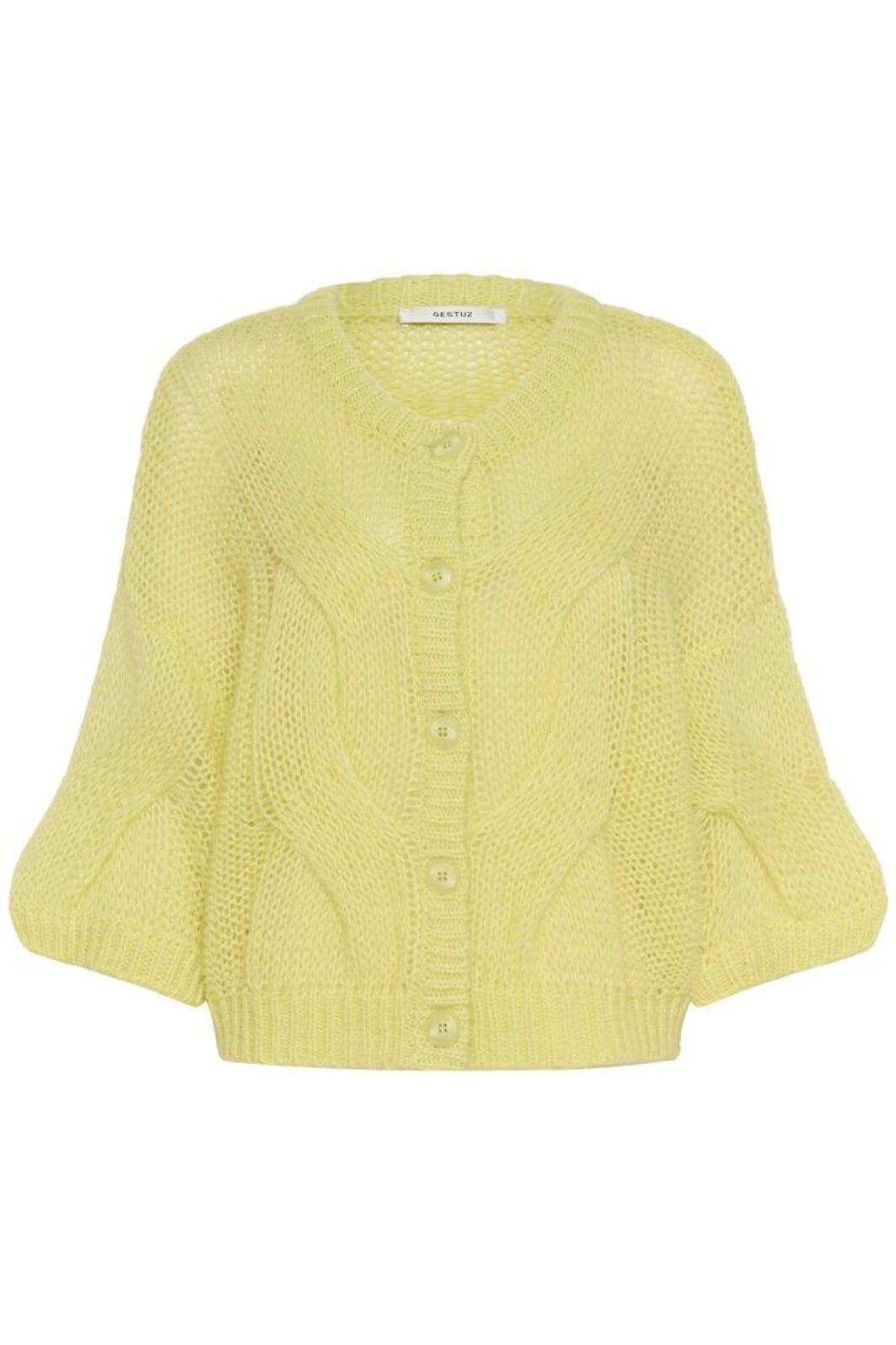 Gestuz - Gzzenia Cardigan 10910337 - 120525 - Luminary Green Cardigans 