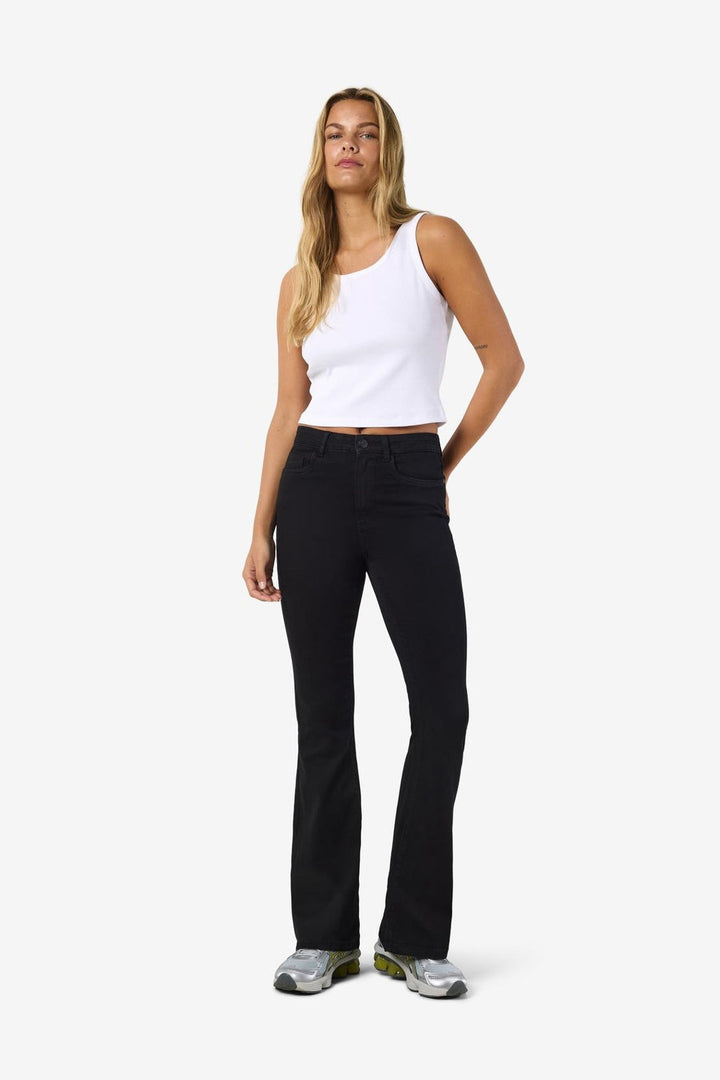 Noisy May - Nmsallie Flared Vi023Bl - 3706623 Black