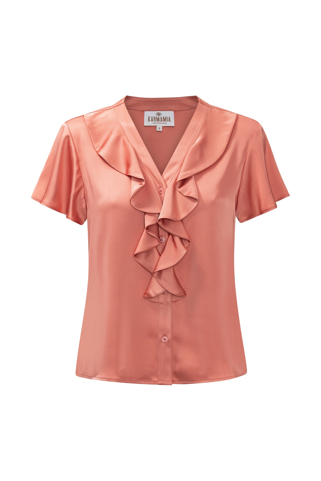 Karmamia - Sophia Blouse (Short) 2395 - Semi Rich Peach