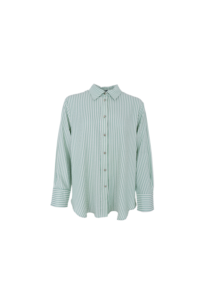 Black Colour - Bcvalentine Shirt 41060 - Lt. Green