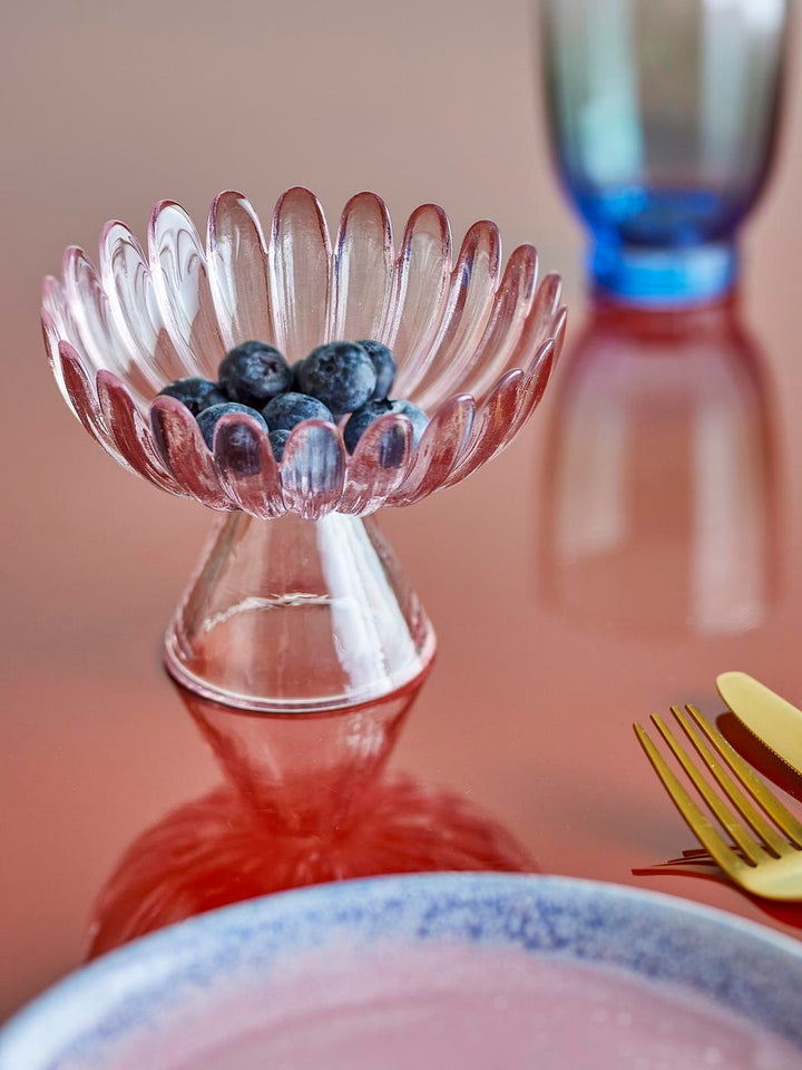 Bloomingville - Nalu Opsats, Rosa, Glas 82068719 - Rose