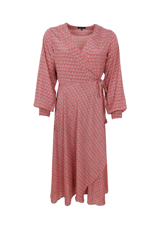 Black Colour - Bcluna Wrap Dress 39212 - Indie Berry