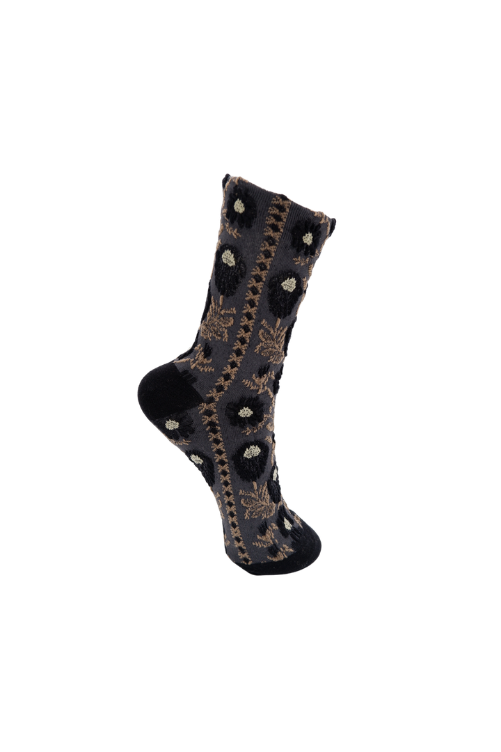 Black Colour - Bcabril Sock 8570 - Dk. Grey