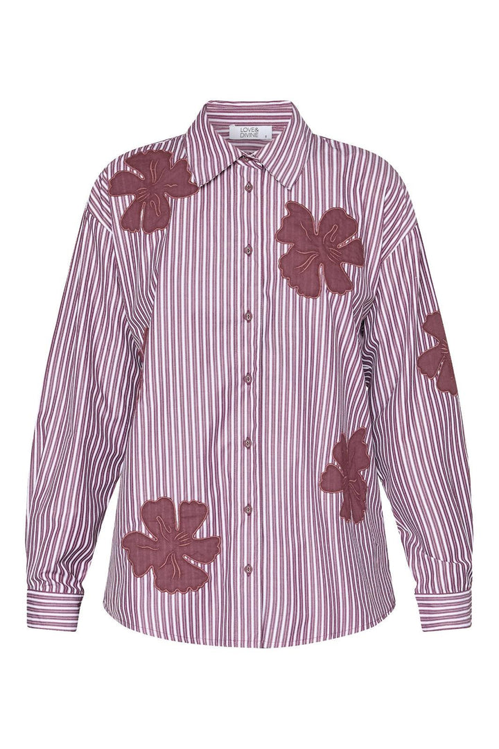 Love & Divine - Love1499 19522 - 812 - Bordeaux Flower