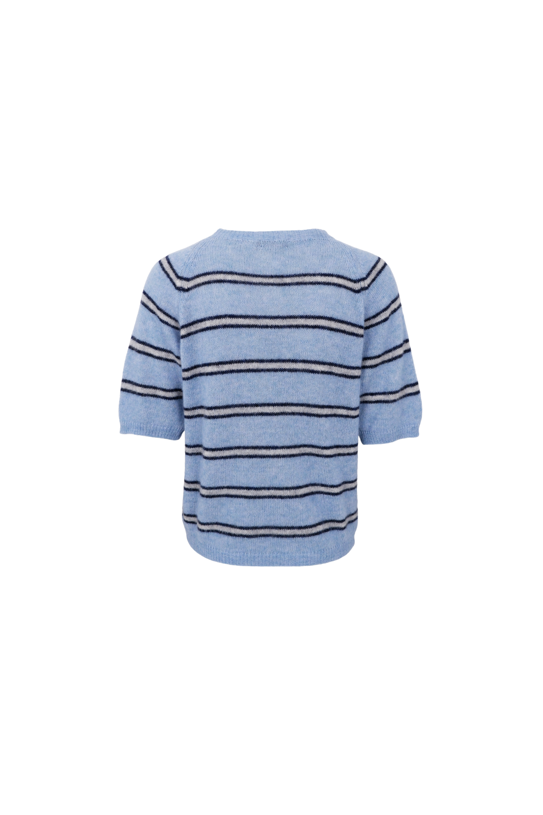 Black Colour - Bcdell Ss Jumper 1246 - Blue Marine