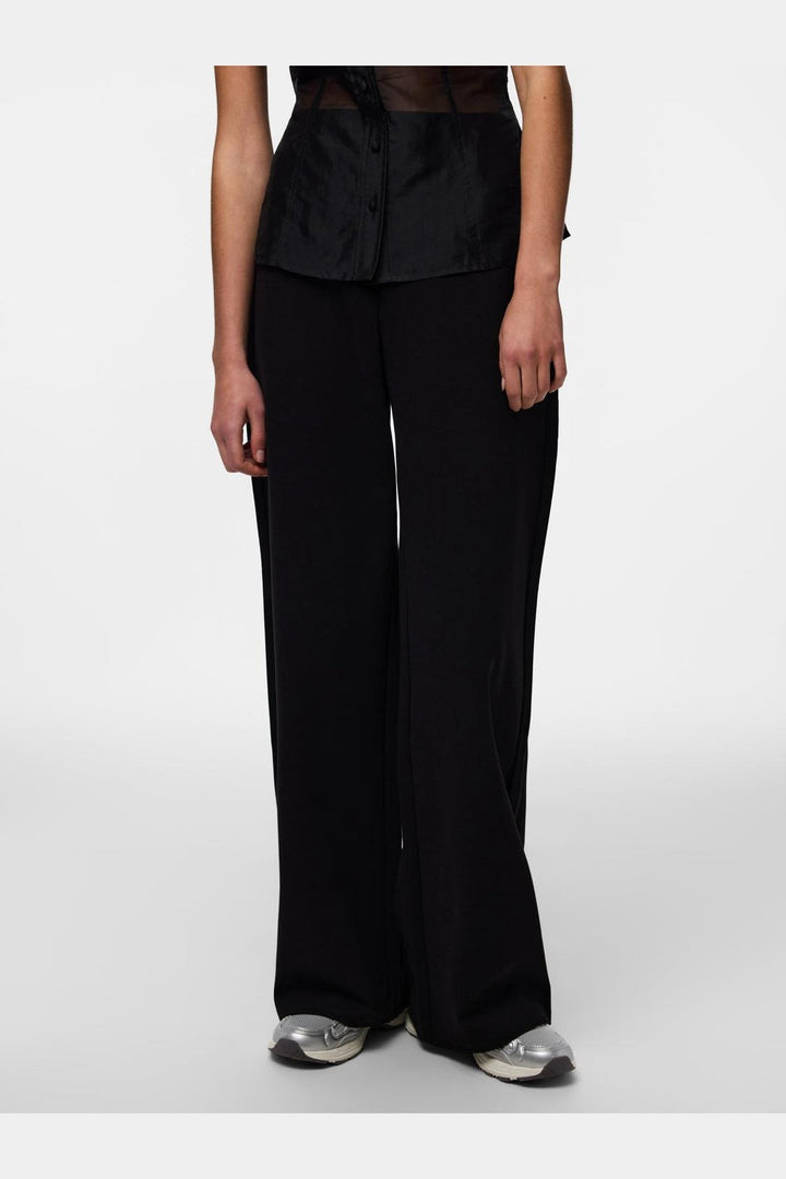 Pieces - Pcgunhild Wide Pants - 4984204 Black