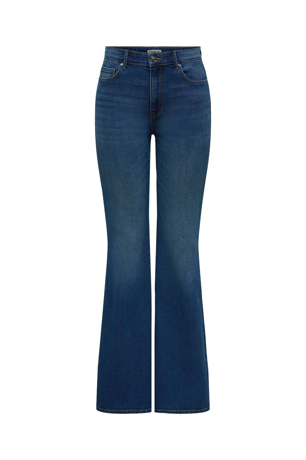 Only - Onllana Retro Flared Box - 4893231 Medium Blue Denim