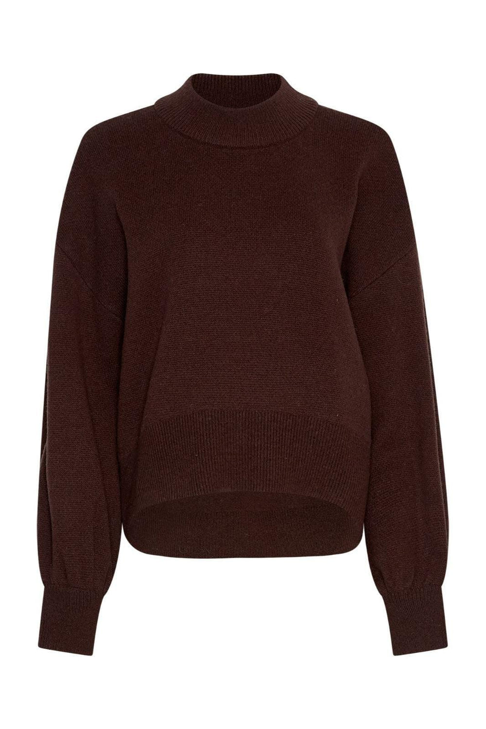 Moss Copenhagen - Mschkareen Amaria Pullover 19540 - Hot Fudge Strikbluser 