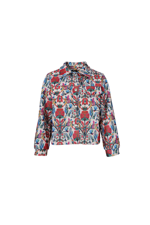 Black Colour - Bcpanama Jacket 41084 - Botanic Red