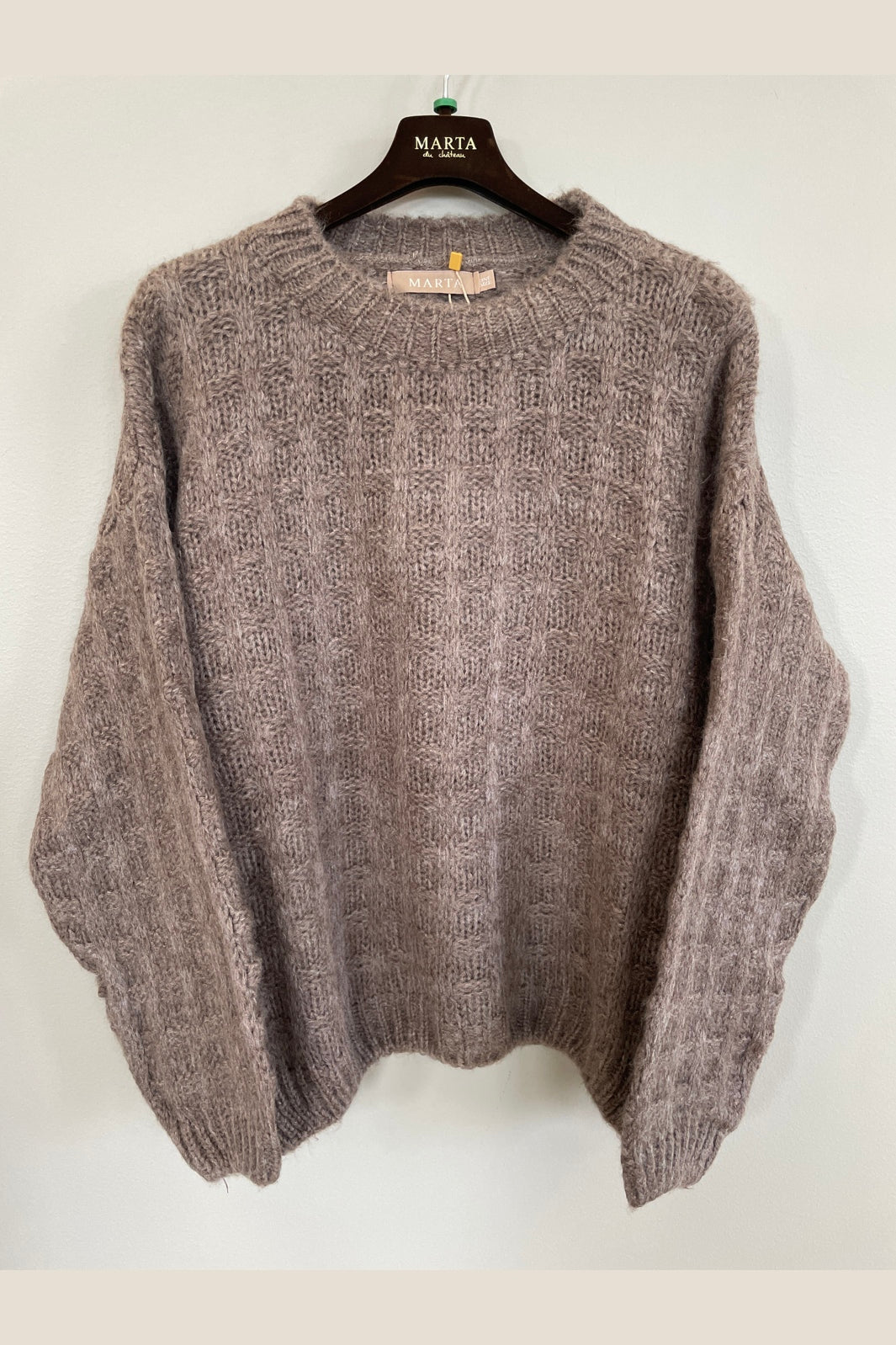 Marta Du Chateau - Mdcbrezza Knit 65968 - Fango