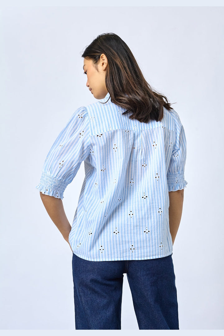 Sisters Point - Isola-Ss10 19633 - 831 - Blue Stripes