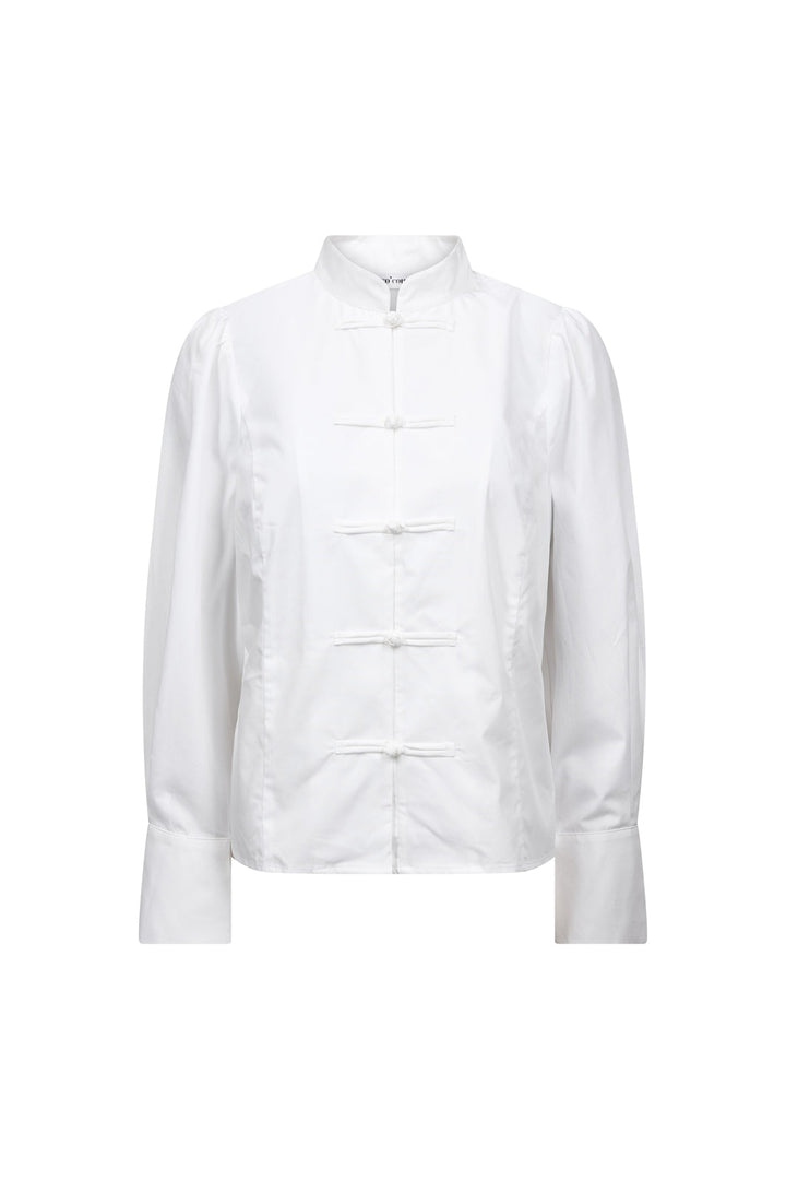 Co´Couture - Viannecc Button Shirt 506464 - 10001 - White