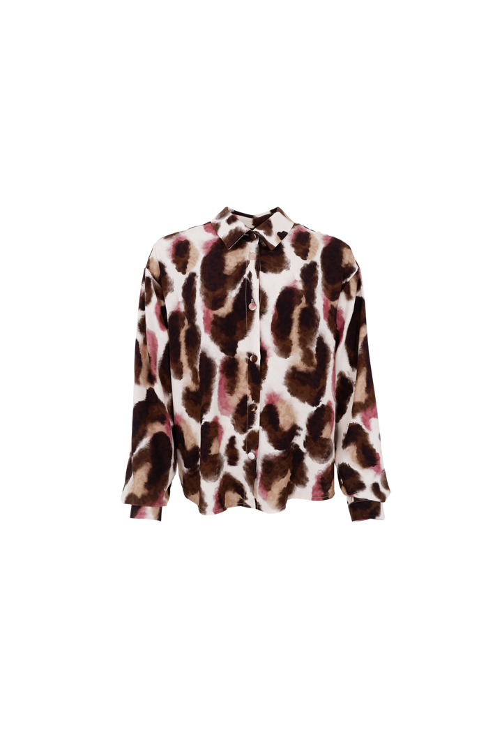 Black Colour - Bcelisa Shirt 41034 - Brown/Rose