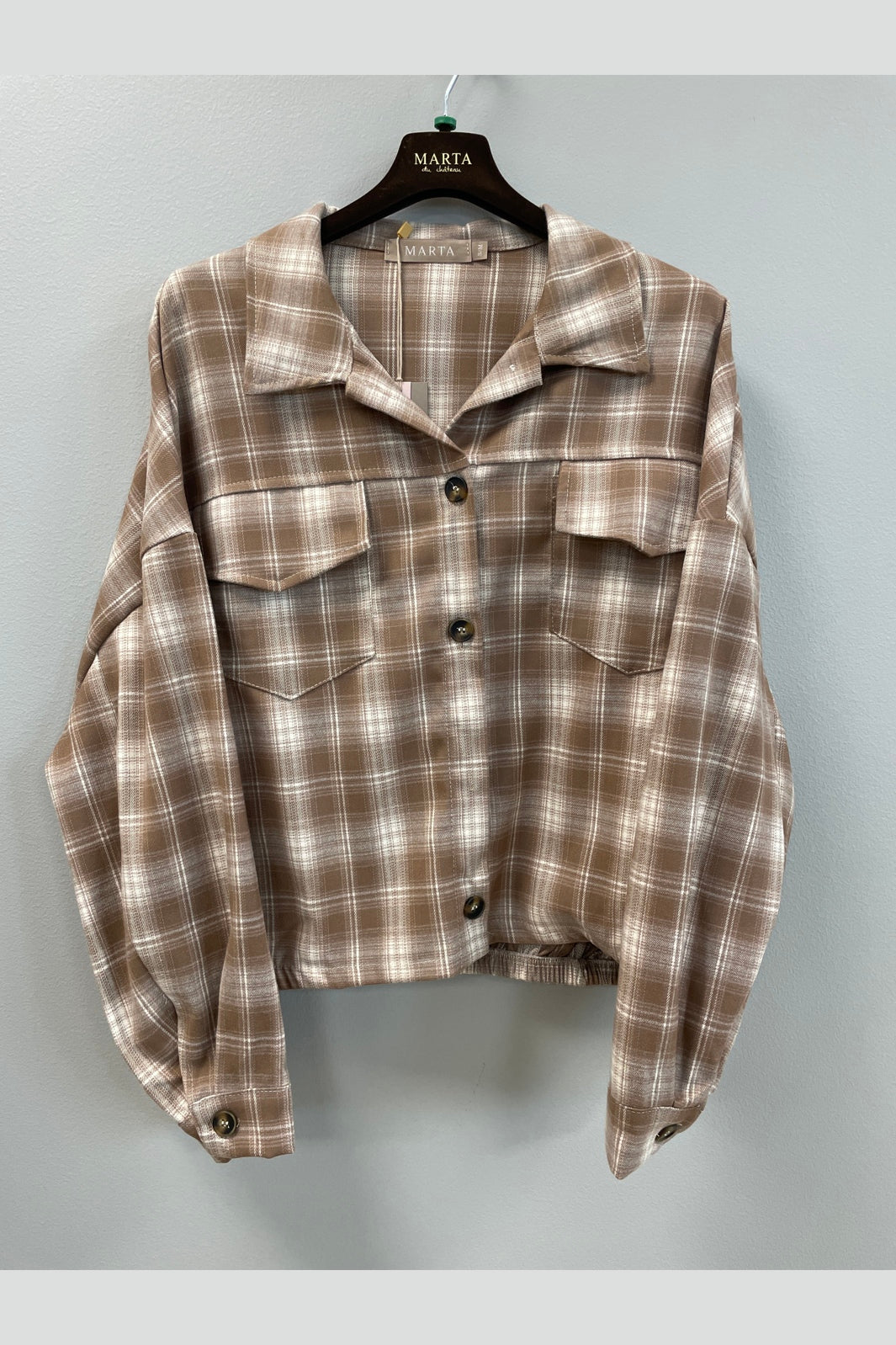 Marta Du Chateau - Mdcmarbella Shirt 268629 - Beige