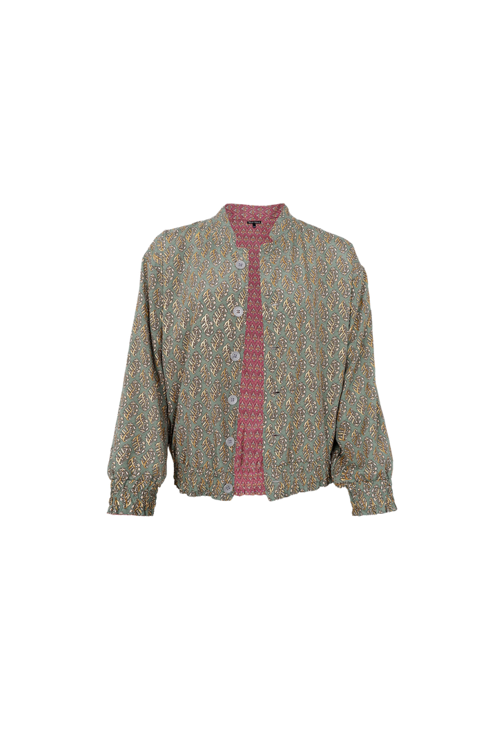 Black Colour - Bcluna Reversible Bomber Jacket 39235 - Indie Berry