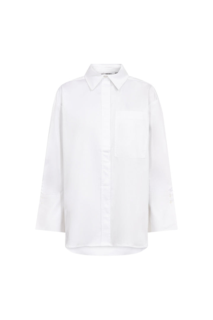 Co´Couture - Daliacc Oversize Shirt 500396 - 10001 - White