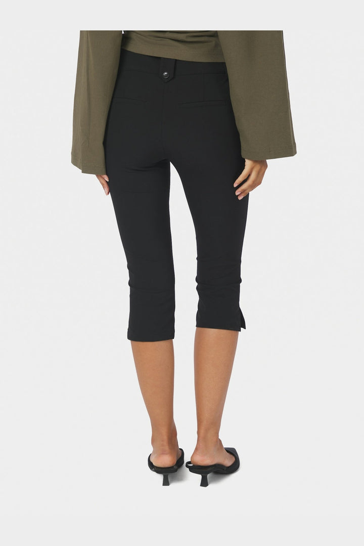 Neo Noir - Shawnee Capri Stretch Pants 171254 - 100 - Black