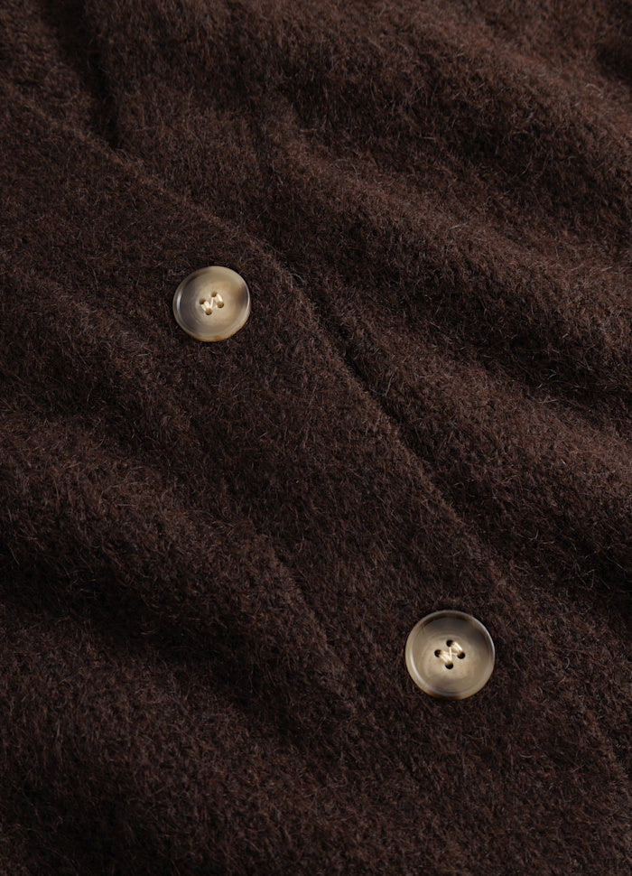 Noella - N-Laiana Knit Cardigan 16100001 - 674 - Chocolate