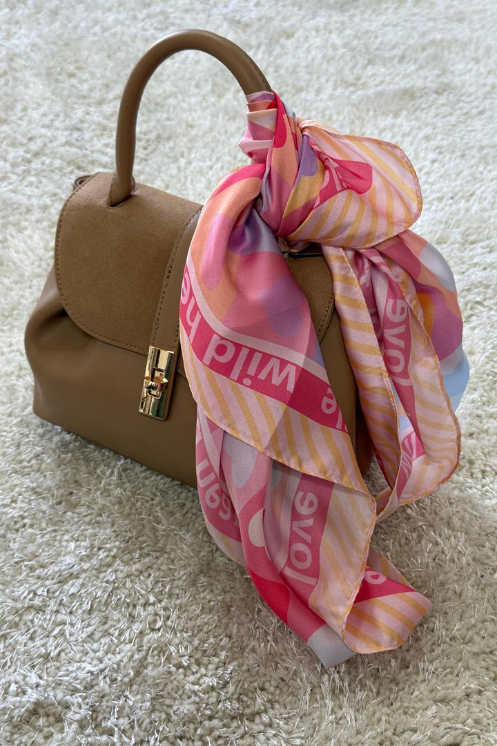 A-bee - Dina Scarf - Coral