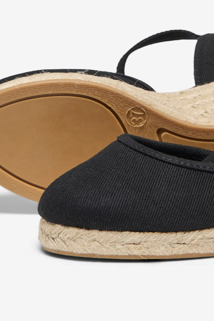 Only Shoes - Onlkayla Espadrille Wedge - 4682818 Black