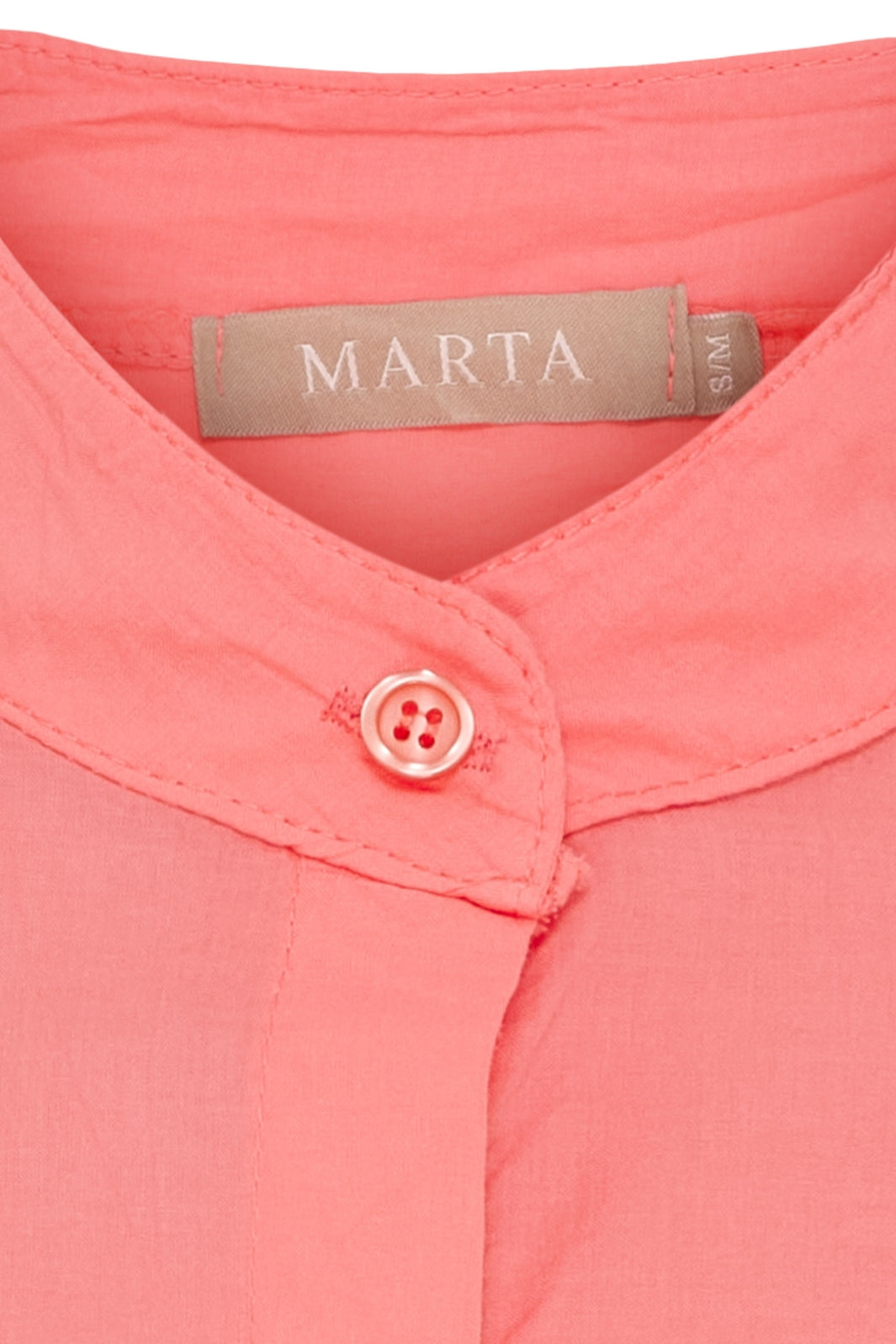 Forudbestilling - Marta Du Chateau - Mdcmilano Shirt 258641 - Corallo