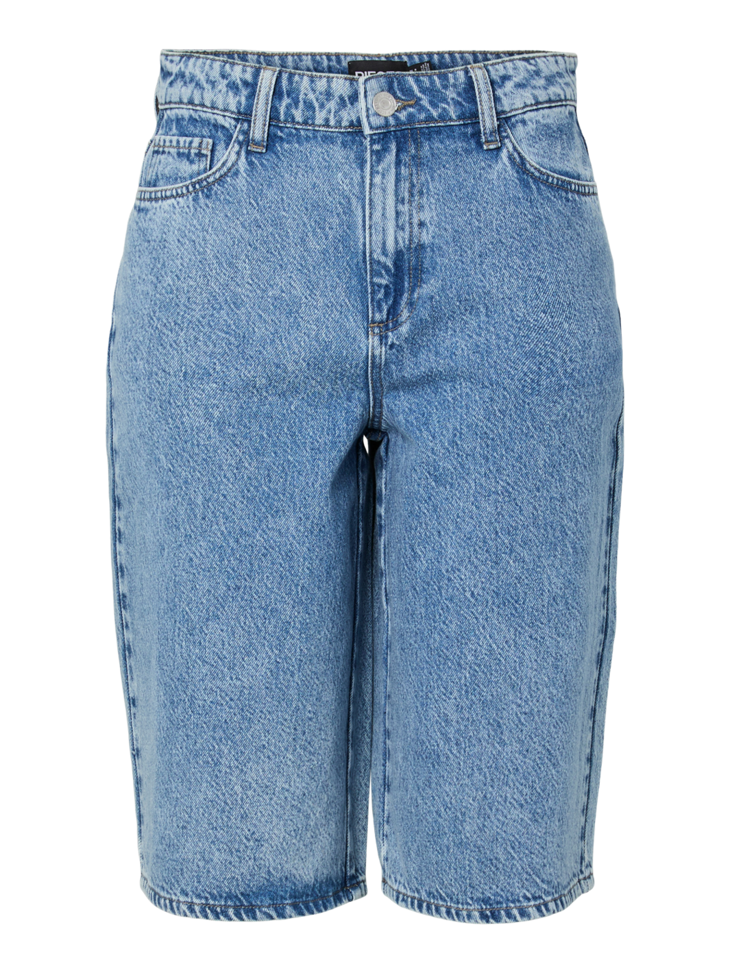 Pieces - Pcsky Denim Jorts - 4883637 Medium Blue Denim