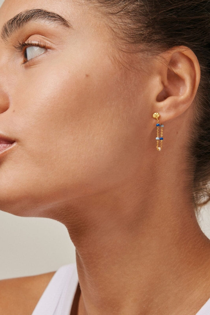 Enamel Copenhagen - Earring, Lola - Marine