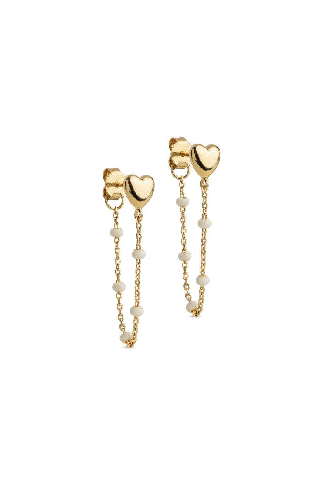 Enamel Copenhagen - Earrings, Lola Heart E441G - Daisy