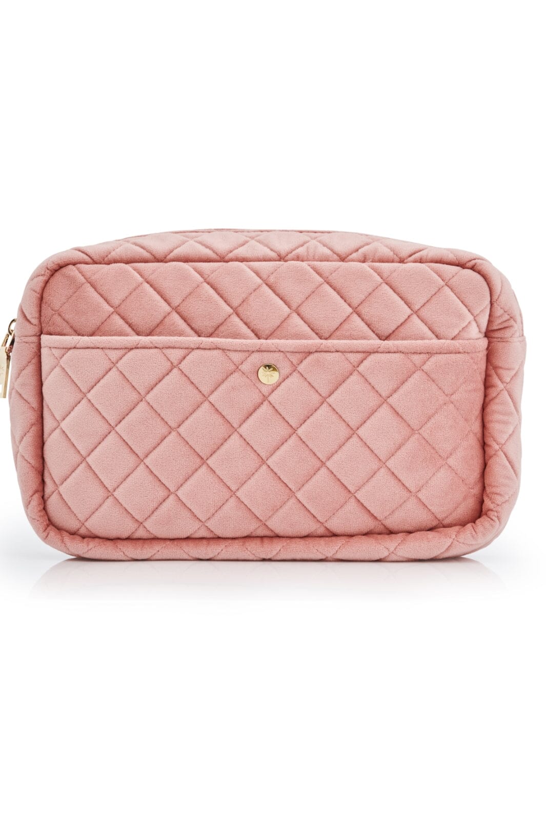 Fan Palm - Beauty Bag Velvet - Rose Velvet