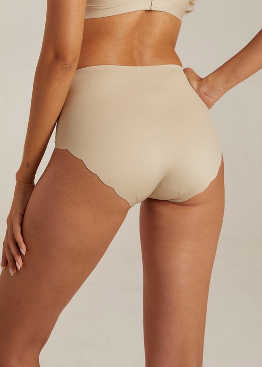 Femifemme - Invisible Highwaist Maxi Trusser - Sand Trusser 