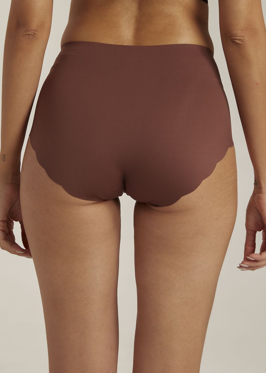 Femifemme - Invisible Highwaist Maxi Trusser - Velvet Chocolate Trusser 
