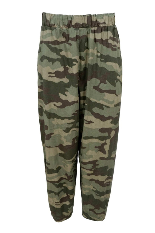 Black Colour - Bcabbie Barrel Pant 40977 - Camouflage