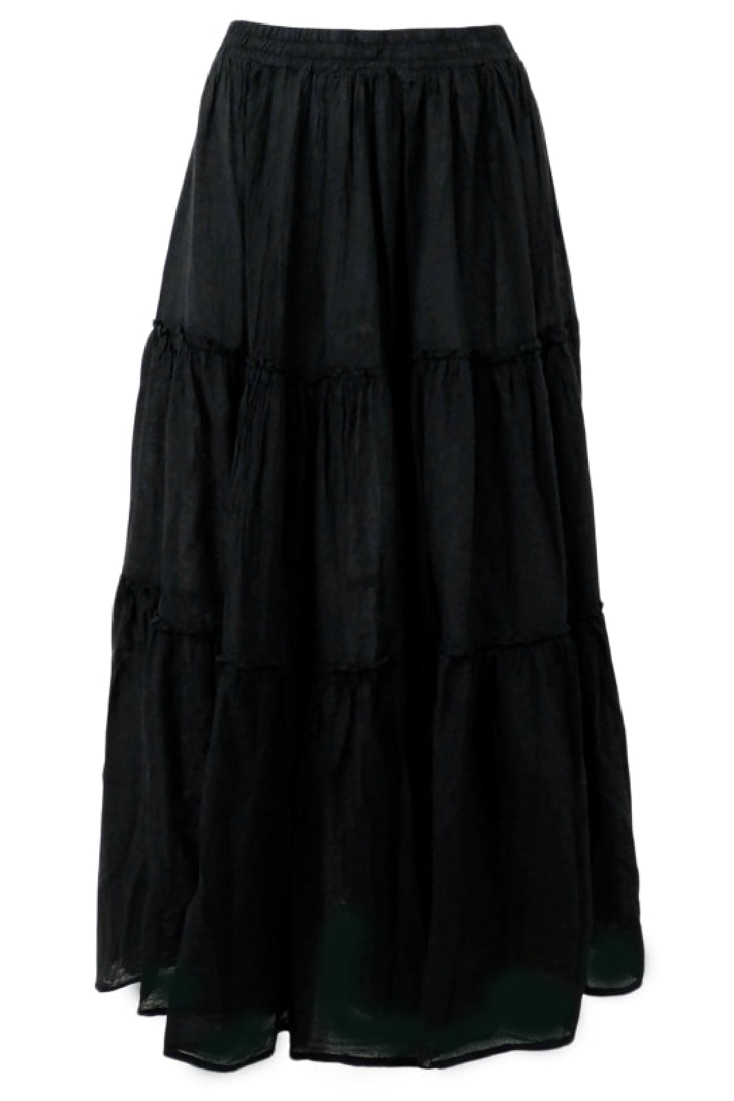 Black Colour - Bcadelaine Boho Skirt - Black