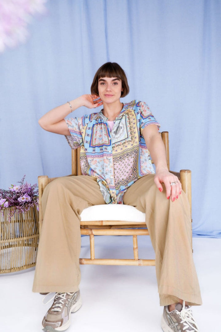 Black Colour - Bcbox Canvas Stretch Pant - Sand