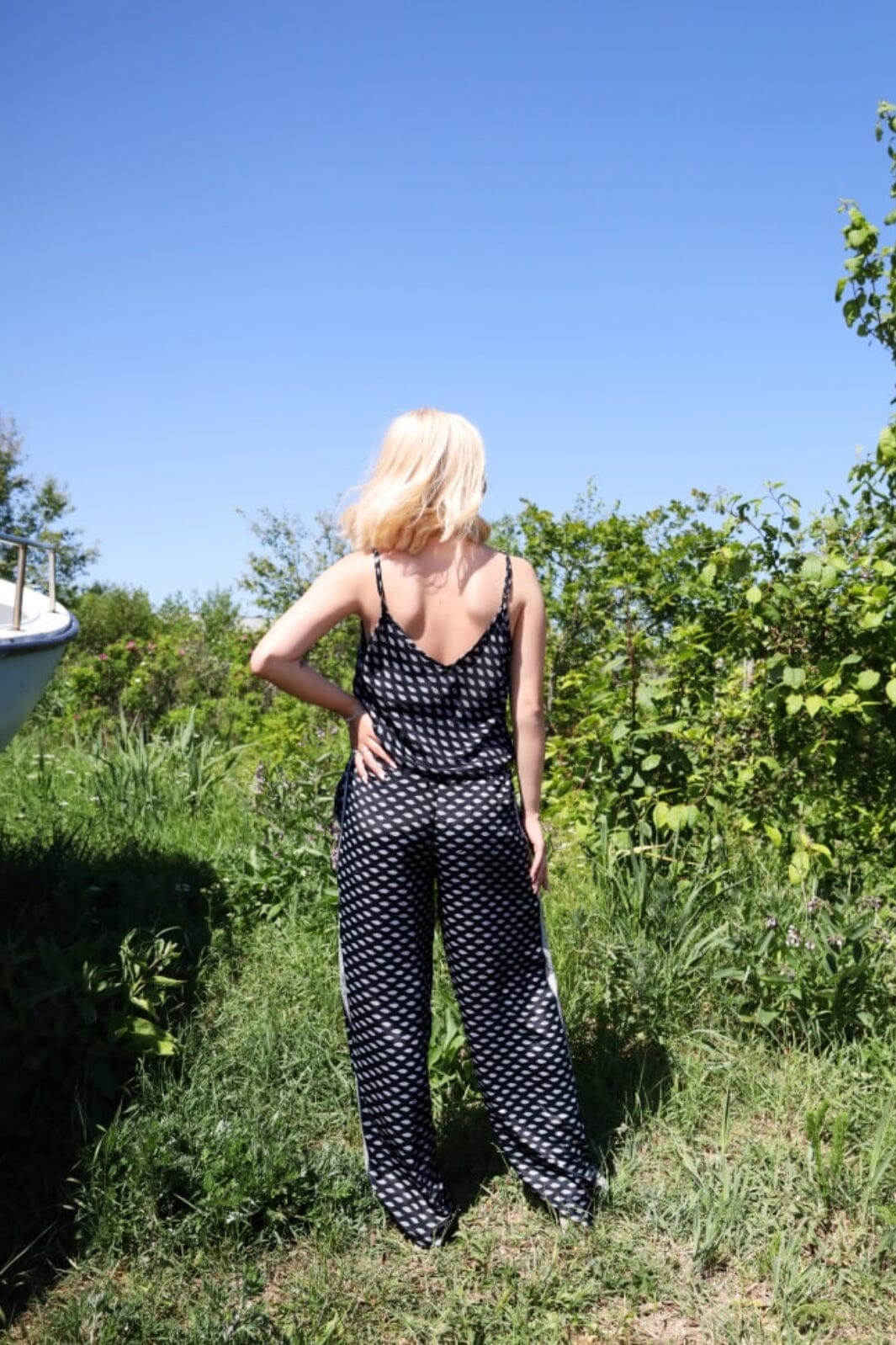 Forudbestilling - Black Colour - Bcluna Ella Jumpsuit - Black Tulip Buksedragter 