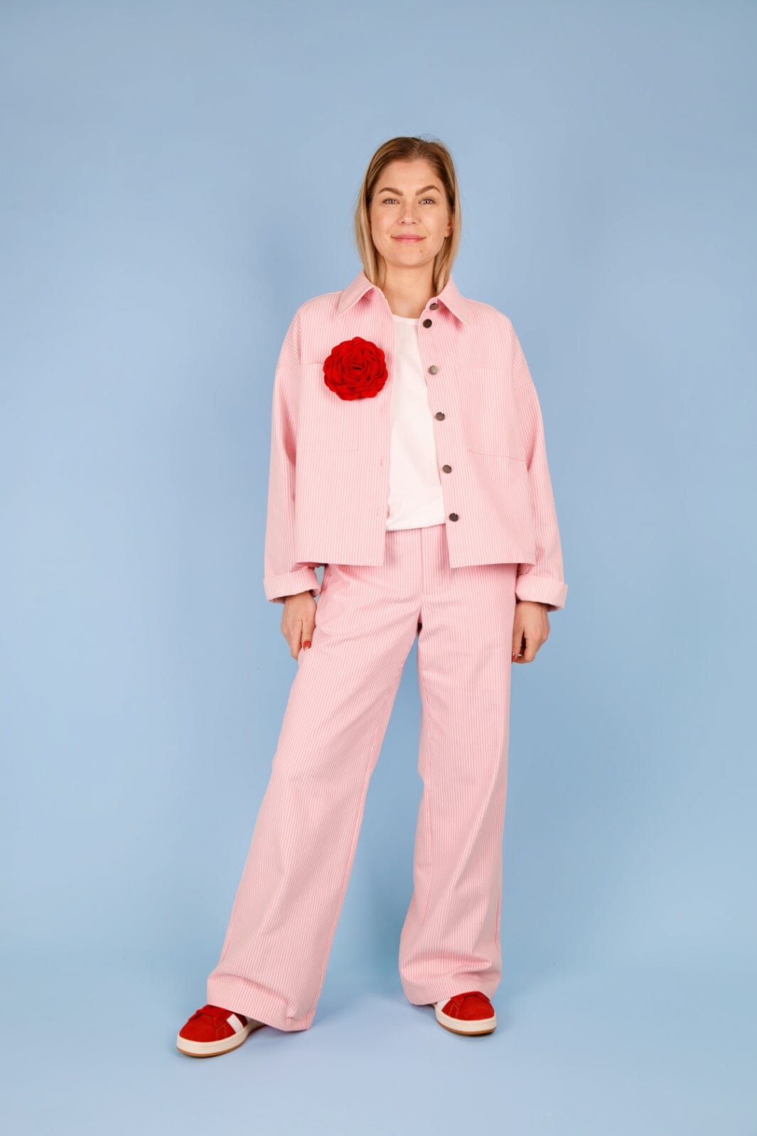 Black Colour - Bcmadison Box Pant - Rose