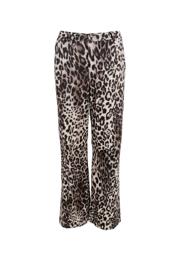 Black Colour - Bcneel Printed Pant - Leo