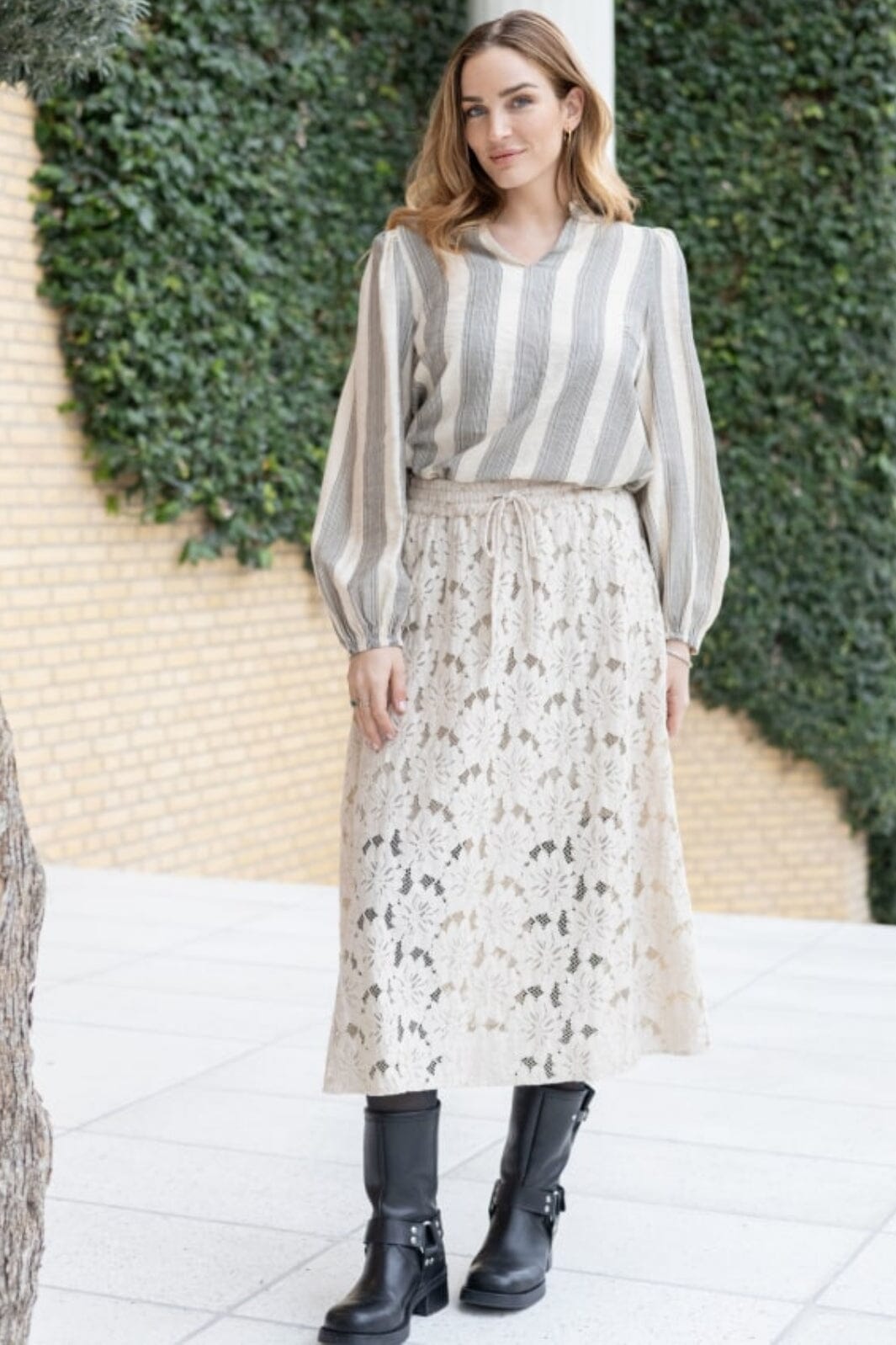 Black Colour - Bcprovence Blouse - Natural