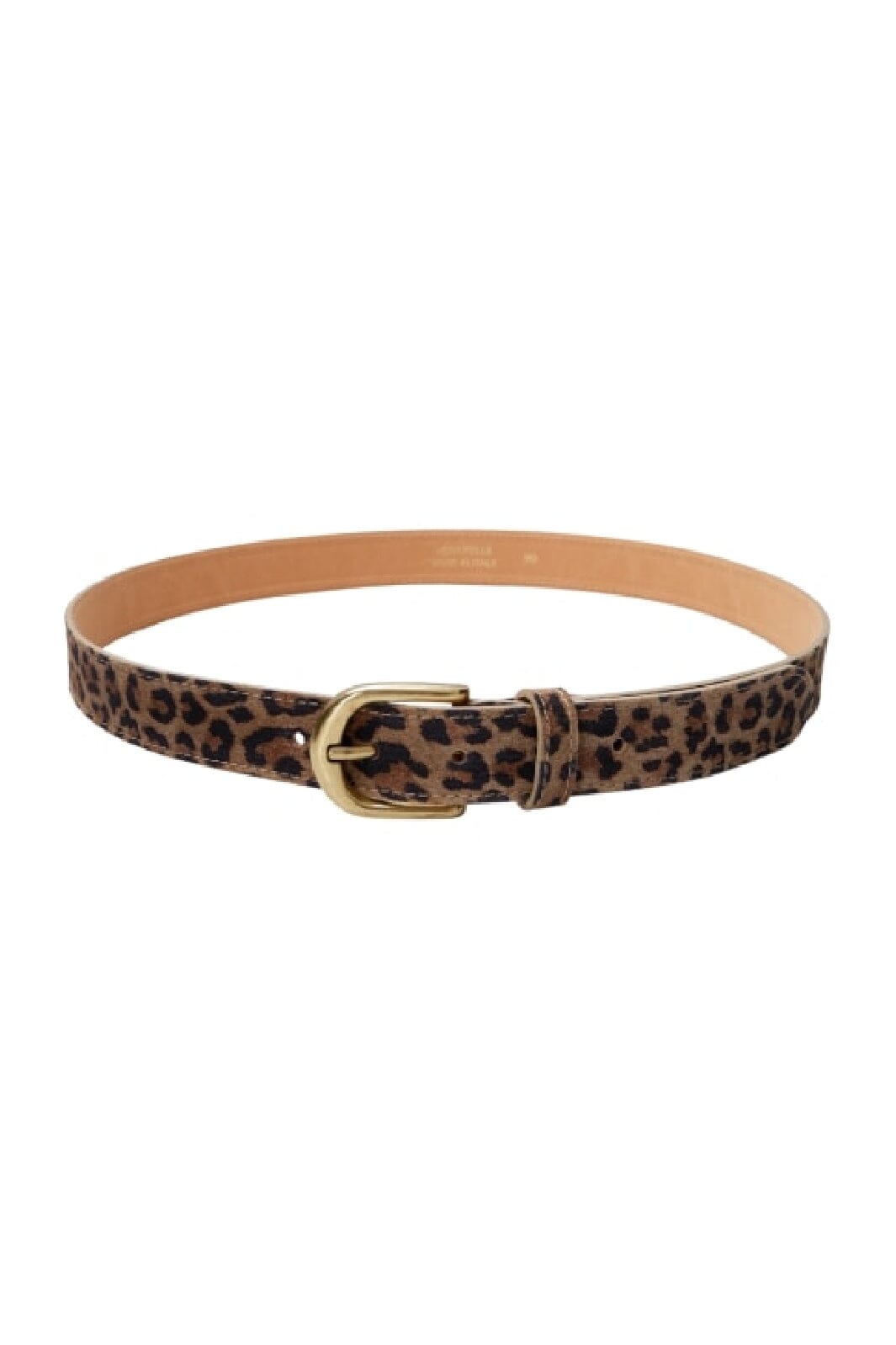 Black Colour - Bcsmilla Suede Belt - Natural