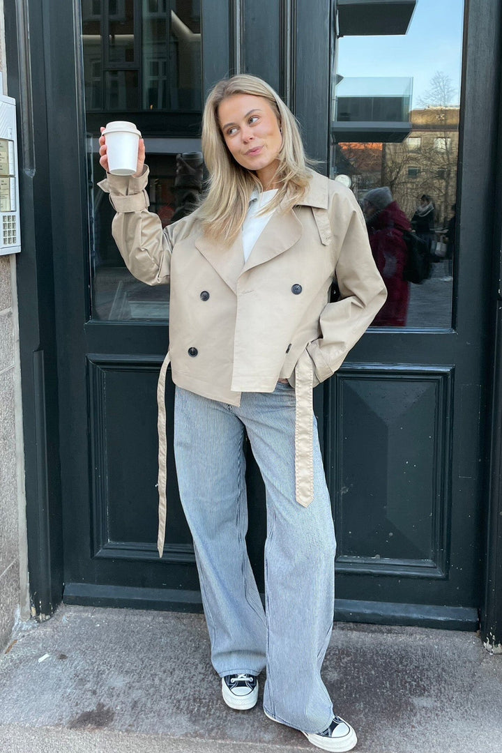 BYIC - Almaic Trenchcoat - lbeige Light Beige