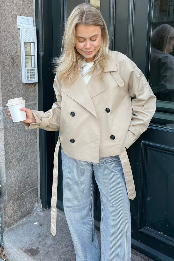 BYIC - Almaic Trenchcoat - lbeige Light Beige