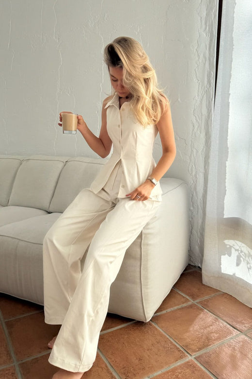 BYIC - Celinaic Pants A2351 - White