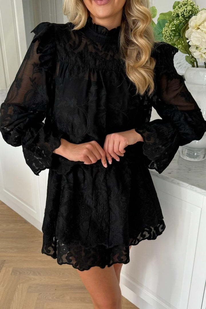 BYIC - Ellinoric Lace Shirt - vb Vintage Black