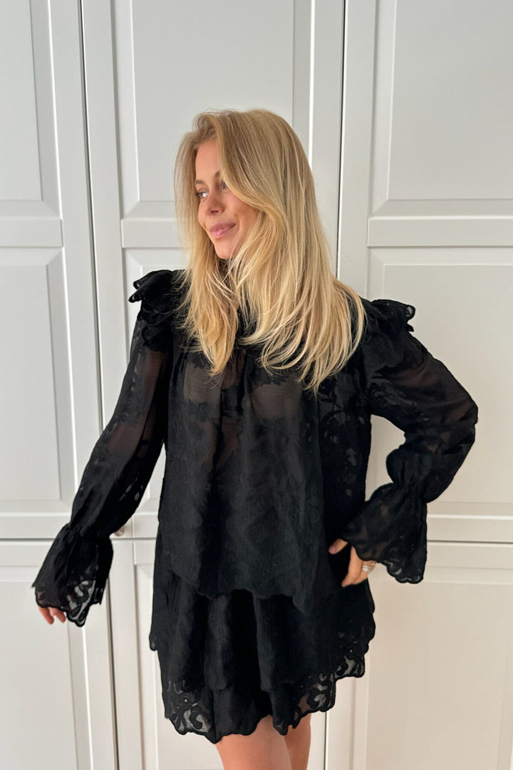 BYIC - Ellinoric Lace Shirt - vb Vintage Black