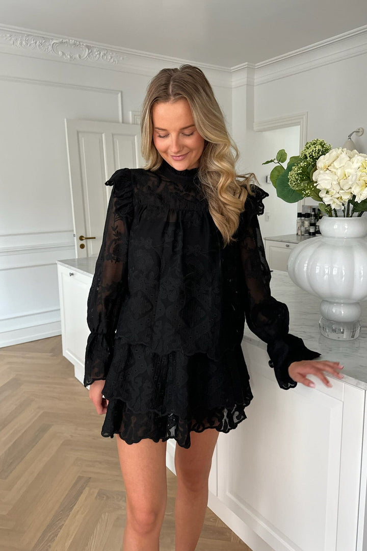 BYIC - Ellinoric Lace Shirt - vb Vintage Black
