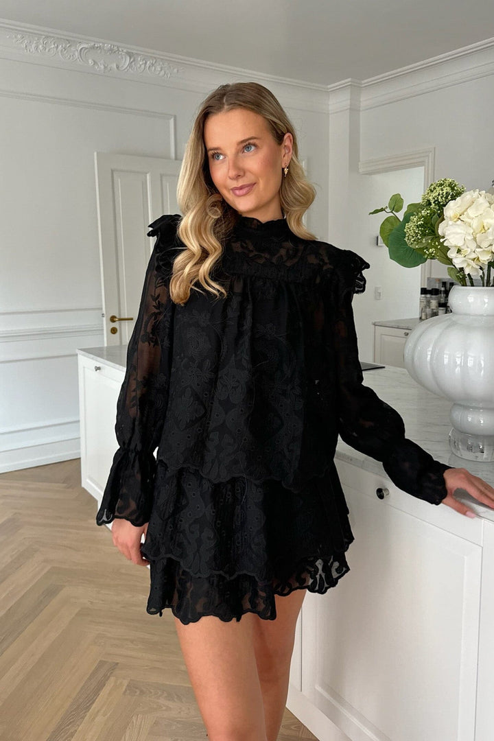 BYIC - Ellinoric Lace Shirt - vb Vintage Black