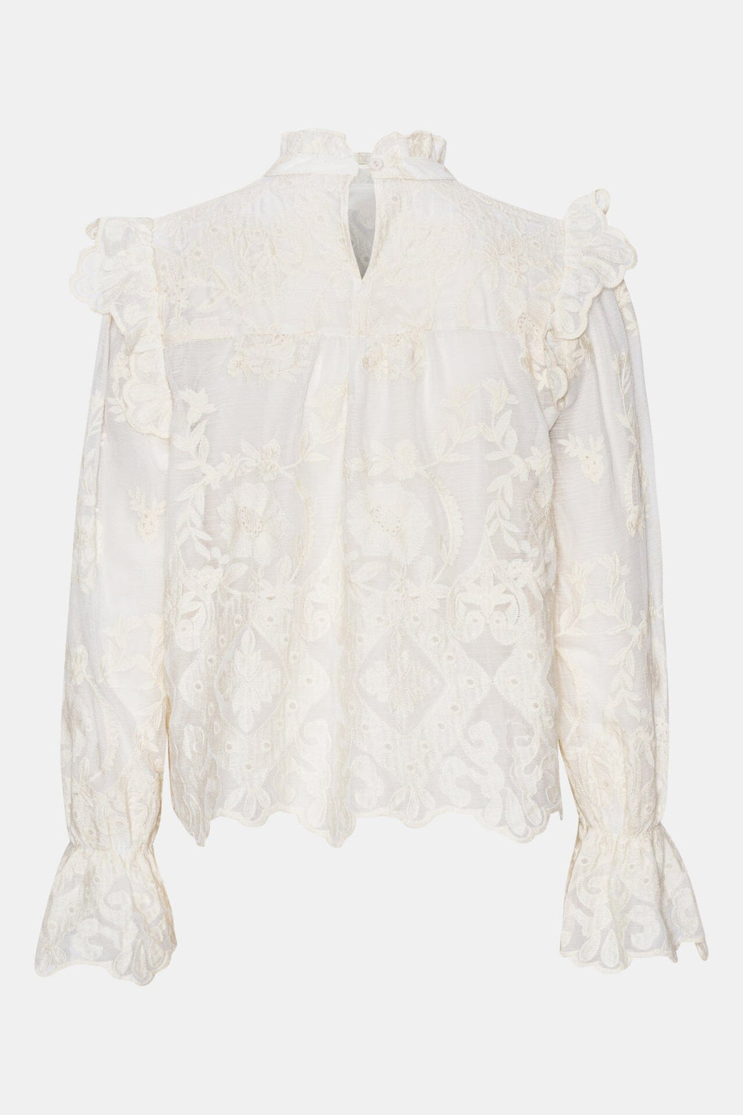 BYIC - Ellinoric Lace Shirt - vw Vintage White