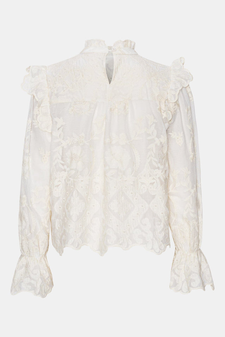 BYIC - Ellinoric Lace Shirt - vw Vintage White
